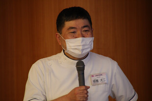 【画像】講演した心療内科部長の明橋大二医師