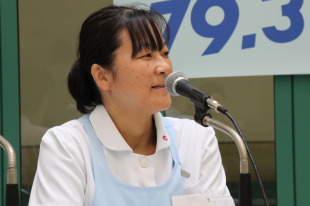 【画像】日本糖尿病療養指導士の今城看護師