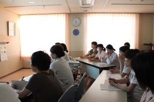【画像】糖尿病に関心のある多くの職員が参加しました。 【画像】糖尿病に関心のある多くの職員が参加しました。