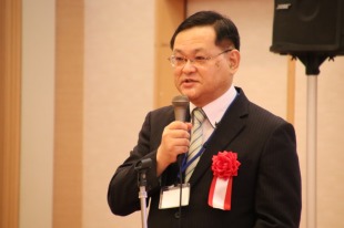 【画像】射水市医師会長の木田和典先生から挨拶を頂戴しました。 【画像】射水市医師会長の木田和典先生から挨拶を頂戴しました。