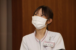 【画像】オブザーバーで参加したアイセンター・あやめ病棟主任の川渕佑香里
