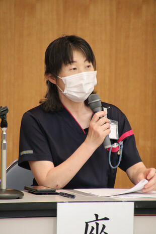 【画像】座長を務めた副部長の三箇