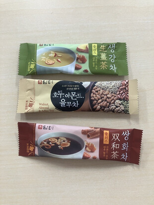 【画像】近所のコンビニで購入した薬膳茶。コンビニでこのような薬膳茶が手に入るという点に驚かされる。まさに「医食同源」を実践している国だと感じた。