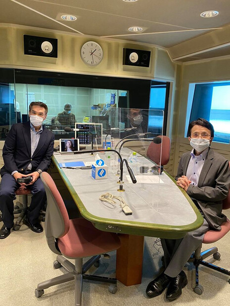 【画像】真鍋恭弘医師（院長）がFMとやまのラジオに出演しました