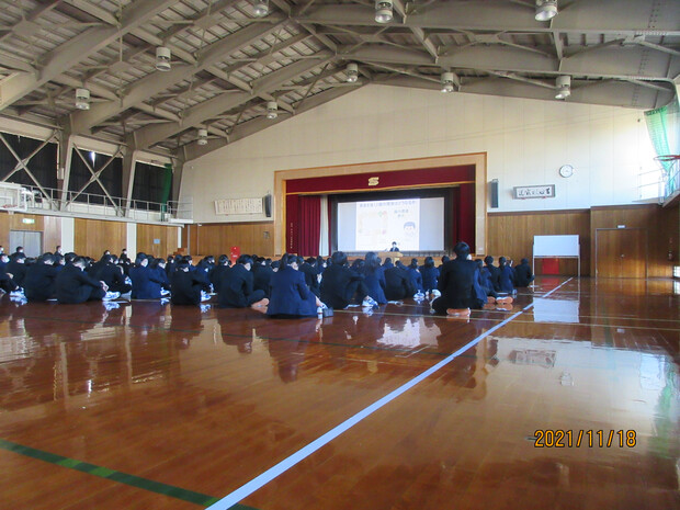 【画像】高岡南高校へ出張講座に行ってきました