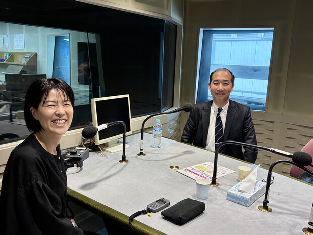 【画像】内科の平谷医師がFMとやまのラジオに出演します